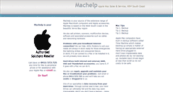 Desktop Screenshot of machelp.com.au